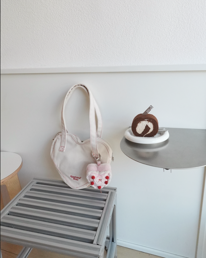 [PREORDER] Cake Reusable Bag Plushie with Hand-Drawn Print (Large)